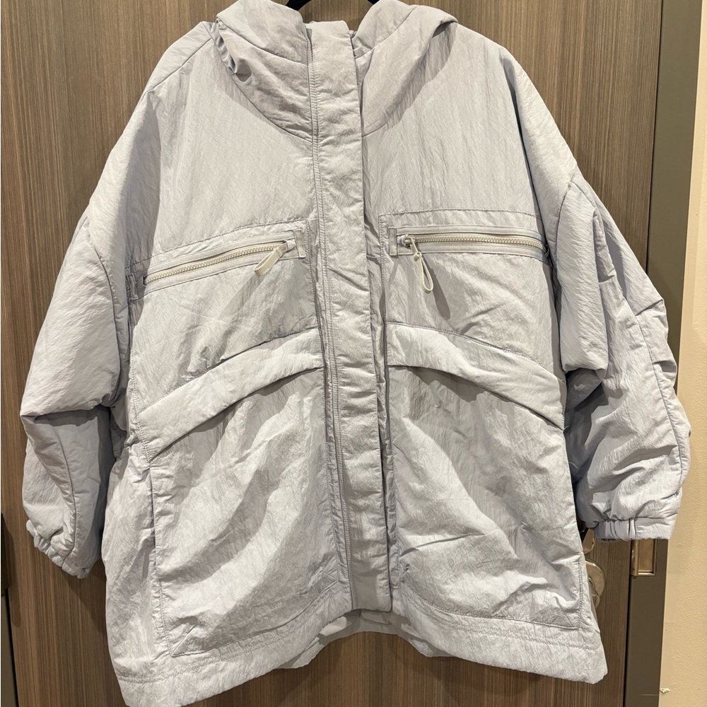 FP Movement by Free People Dusty Blue Hooded Jacket